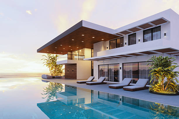 Villa contemporaine avec piscine, Cocody